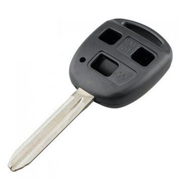 Корпус ключа Toyota на 3 кнопки з лезом, логотипом Toyota 339861238 фото