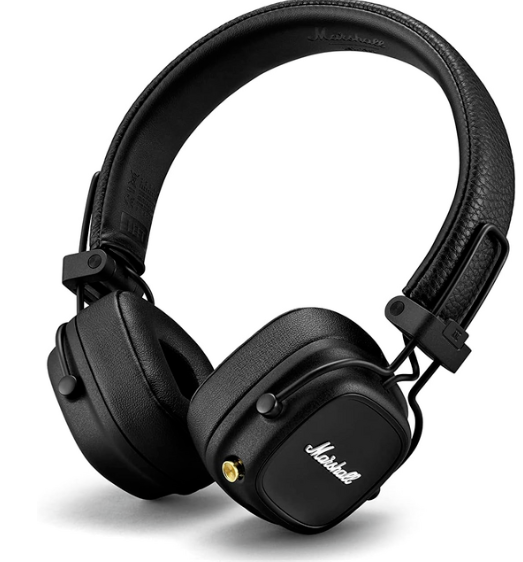 Бездротові навушники з мікрофоном Marshall Major IV Black (13-90) 58957842 фото