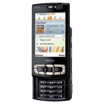 Мобильный телефон Nokia N95 Black раритетный слайдер 481314684 фото