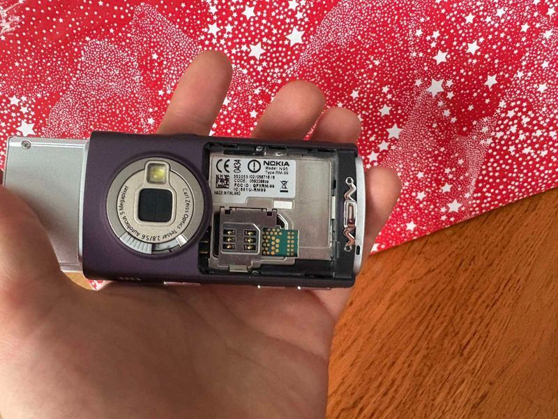 Мобильный телефон Nokia N95 Black раритетный слайдер 481314684 фото