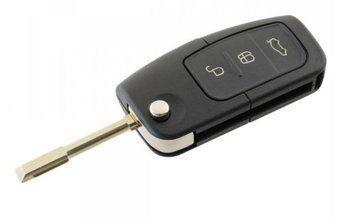 Ford Focus Fiesta C-Max Mondeo Galaxy AdlerKey (27-32) на 3 кнопки з чіпом, платою та батарейкою 433 mHz для програмування та прив'язки до автомобіля Ford 364737807 фото