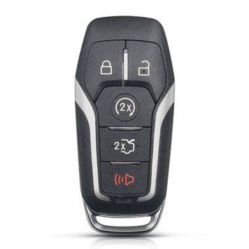 Корпус смарт ключа для Ford Fusion Explorer Edge AdlerKey (85-89) на 5 кнопок без електроніки та логотипу (болванка, запчастина, заготівля) 332094856 фото