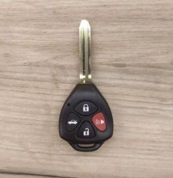 Ключ у зборі для програмування, прив'язки з платою та чіпом Toyota Land Cruiser 100 200 Camry Venza Avalon RAV4 AdlerKey (58-57) на 4 кнопки 315 mHz 4D68 Туреччина 339861280 фото