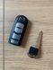 Оригинальный смарт ключ на четыре кнопки для Mazda 3 6 AdlerKey (41-73) с лезвием и логотипом для программирования и привязки к автомобилю Мазда(WAZSKE13D02, SKE13D02) Б/У USA 351975726 фото 1