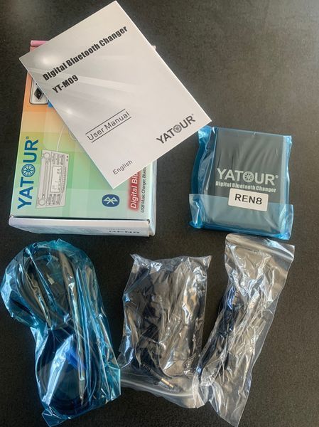 Bluetooth Адаптер Yatour YT-M09 для магнитол Renault REN8 USB AUX SD MP3 эмулятор CD чейджера Рено Ятур Ятур 338580274 фото