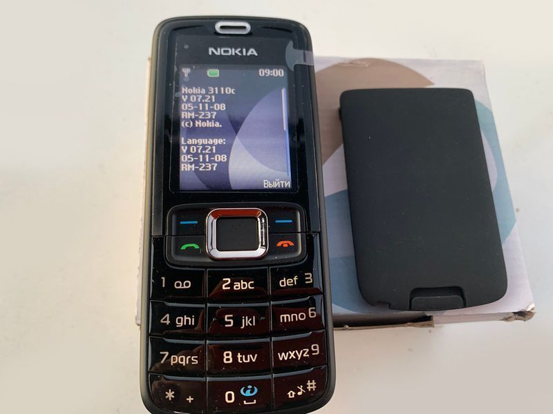 Мобільний телефон Nokia 3110c Black Oil (Finland Edition) 445541936 фото