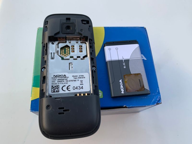 Мобільний телефон Nokia 2730 classic Silver для дзвінків та роботи простий апарат (53-52) 366911610 фото