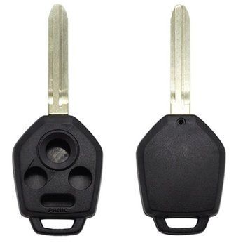 Корпус ключа Subaru Forester Tribeca Outback Legacy AdlerKey (751-17) на 4 кнопки (4C1302) (для реставрації відновлення ключа, простий корпус із лезом, болванка, деталь, запчастина для Субару) 339861250 фото