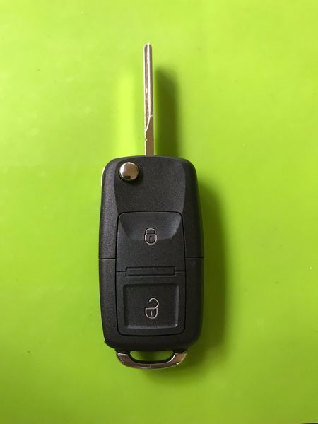 Корпус ключа Volkswagen (2 кнопки, с кнопками открыть-закрыть и LED) 339651694 фото