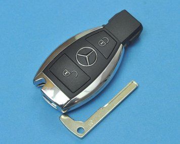 Корпус смарт ключа Mercedes Vito Sprinter A, AMG GT, B, C, Citan, CLA, CLC, CL, CLK, CLS, E, G, GLA, GLC, GL, GLE, GLK, GLS, M, R, S, SLC , SL на дві кнопки з логотипом Європа 347198502 фото