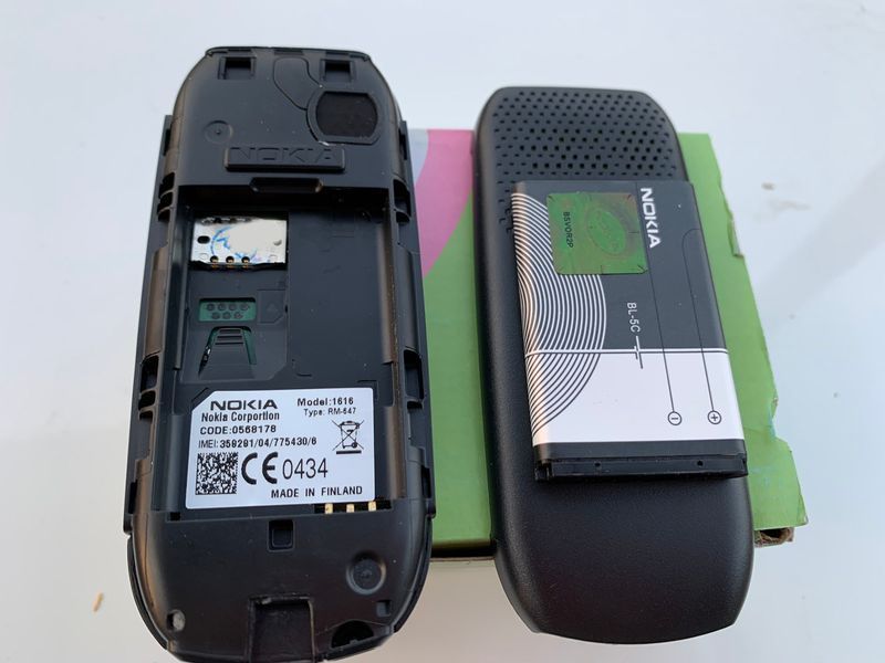 Мобільний телефон Nokia 1616 Legend Black надійний телефон для роботи (025-632) 365311131 фото