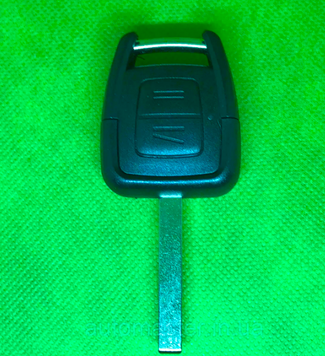 Корпус ключа Opel Vectra Kenris Astra Stoned Омега Інсигнія (Flp3G23) на 2 кнопки (пряме лезо) 361101963 фото