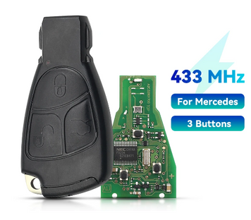 Смарт ключ Mercedes Benz B C E ML S CLK CL W204 W203 W211 1996-2005 433mhz 402354576 фото