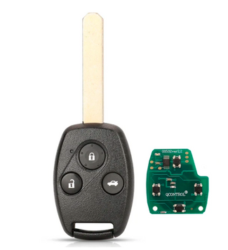 Ключ замку запалювання на 3 кнопки Honda Accord CRV Odyssey Jazz 433 mhz Чіп ID46/Id48 (G8D-380H/382H/384H-A) 403573827 фото