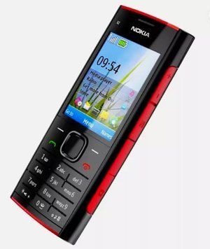 Мобільний телефон Nokia X2-02 Black/Red 461254349 фото