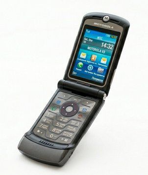 Мобільний телефон RAZR V3 Black Oil "жабка" 433189043 фото