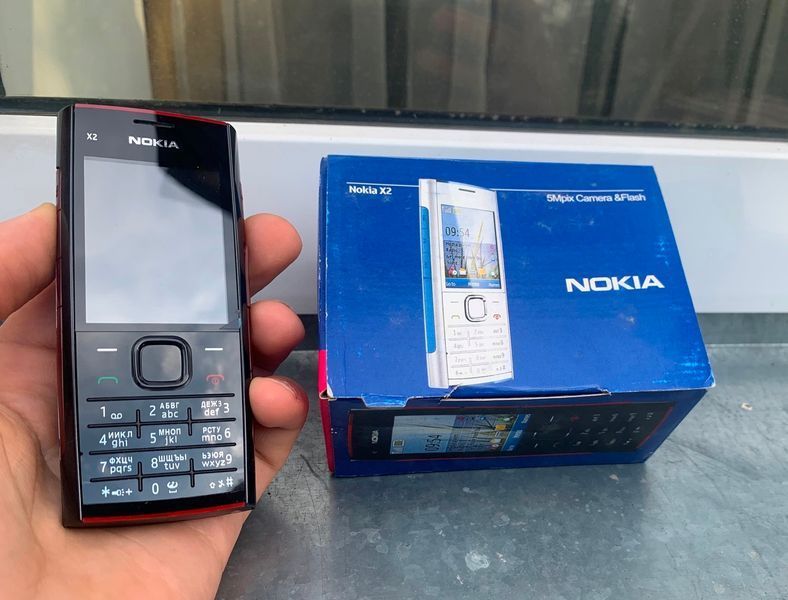 Мобільний телефон Nokia X2-00 Black/Red 461254349 фото