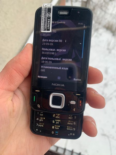 Мобільний телефон Nokia N96 Black (655-32) 492560489 фото