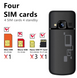Унікальний мобільний телефон SERVO V9500 4 SIM Card 404261493 фото 2