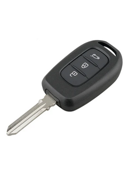 Корпус ключа викидний Renault Рено на 3 кнопки нового зразка 2013-2018 437900525 фото