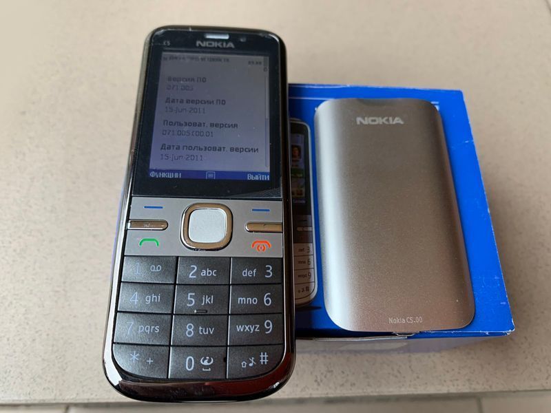 Мобільний телефон Nokia C5-00 Metal (26-534) 368097342 фото