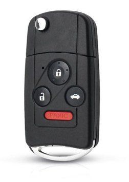 Корпус викидного ключа для модифікації Honda на чотири кнопки Civic Accord Jazz CRV HRV Odyssey Pilot. 346158295 фото