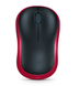 Беспроводная простая компьютерная мышь M185 Wireless Red для работы 374417181 фото