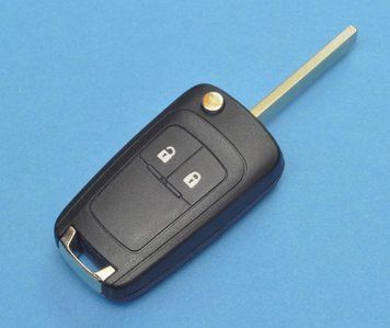 Викидний ключ Chevrolet Aveo Cruze AdlerKey (92-42 на 2 кнопки в зборі 433 mHz для програмування та прив'язки до автомобіля Chevrolet 339311209 фото