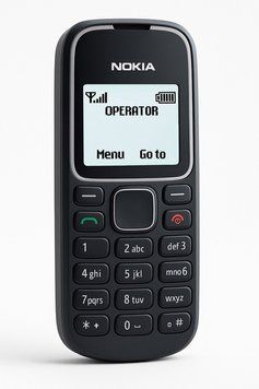 Мобильный телефон кнопочный Nokia 1280 Jet Black (Hungury edition) 364150461 фото