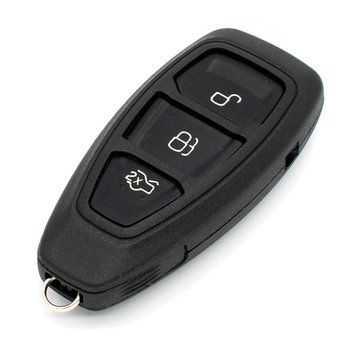 Корпус смарт ключ для Ford Escape Focus C-Max AdlerKey (61-39) на 3 кнопки з лезом безключовий доступ (болванка, запчастина, заготівля) 339311272 фото