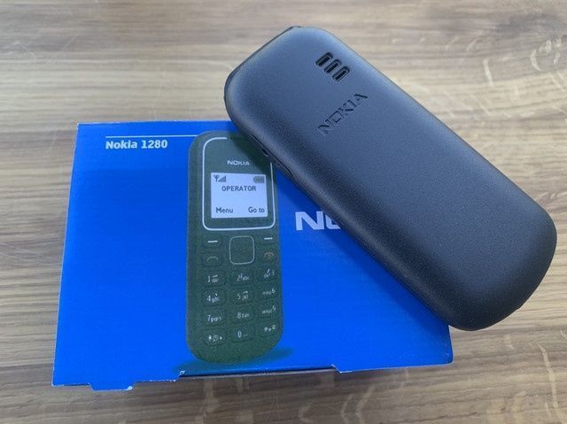 Мобильный телефон кнопочный Nokia 1280 Jet Black (Hungury edition) 364150461 фото