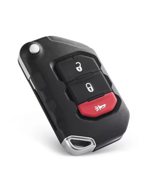 Корпус викидного ключа на три кнопки Jeep Wrangler Jl Gladiator 467574769 фото