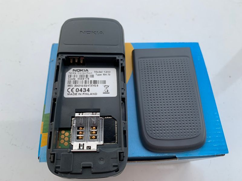 Мобільний телефон Nokia 1200 Gray (46856-342) 418962636 фото