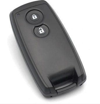 Корпус смарт-ключа Suzuki Igins Alto SX4 Vauxhall Agila Grand Vitara Swift AdlerKey (92-01) на 2 кнопки (для реставрації відновлення ключа, простий корпус з лезом, болванка, деталь, запчастина для Сузукі) 340264268 фото