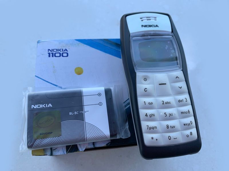 Мобільний телефон Nokia 1100 1102 Чорний Finland Edition 419929683 фото