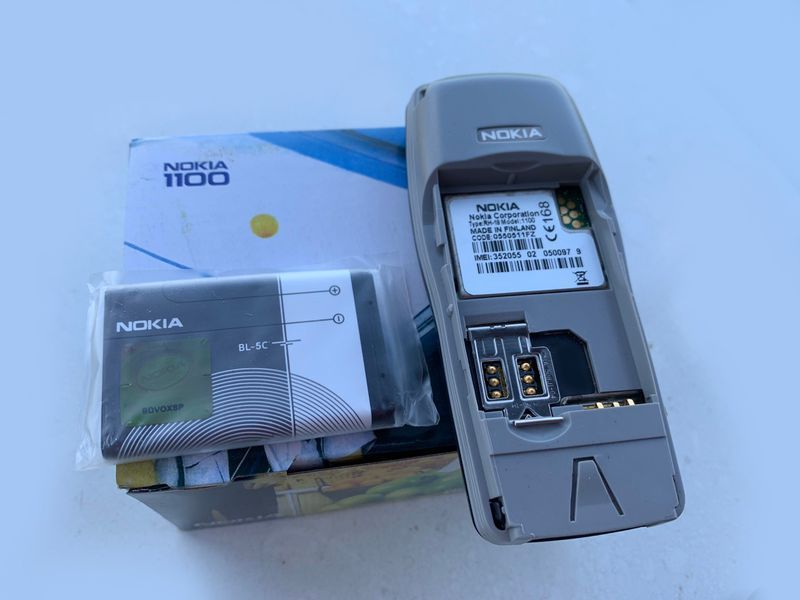 Мобільний телефон Nokia 1100 1102 Чорний Finland Edition 419929683 фото