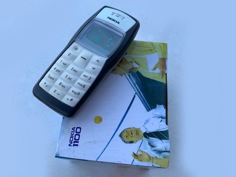 Мобільний телефон Nokia 1100 1102 Чорний Finland Edition 419929683 фото